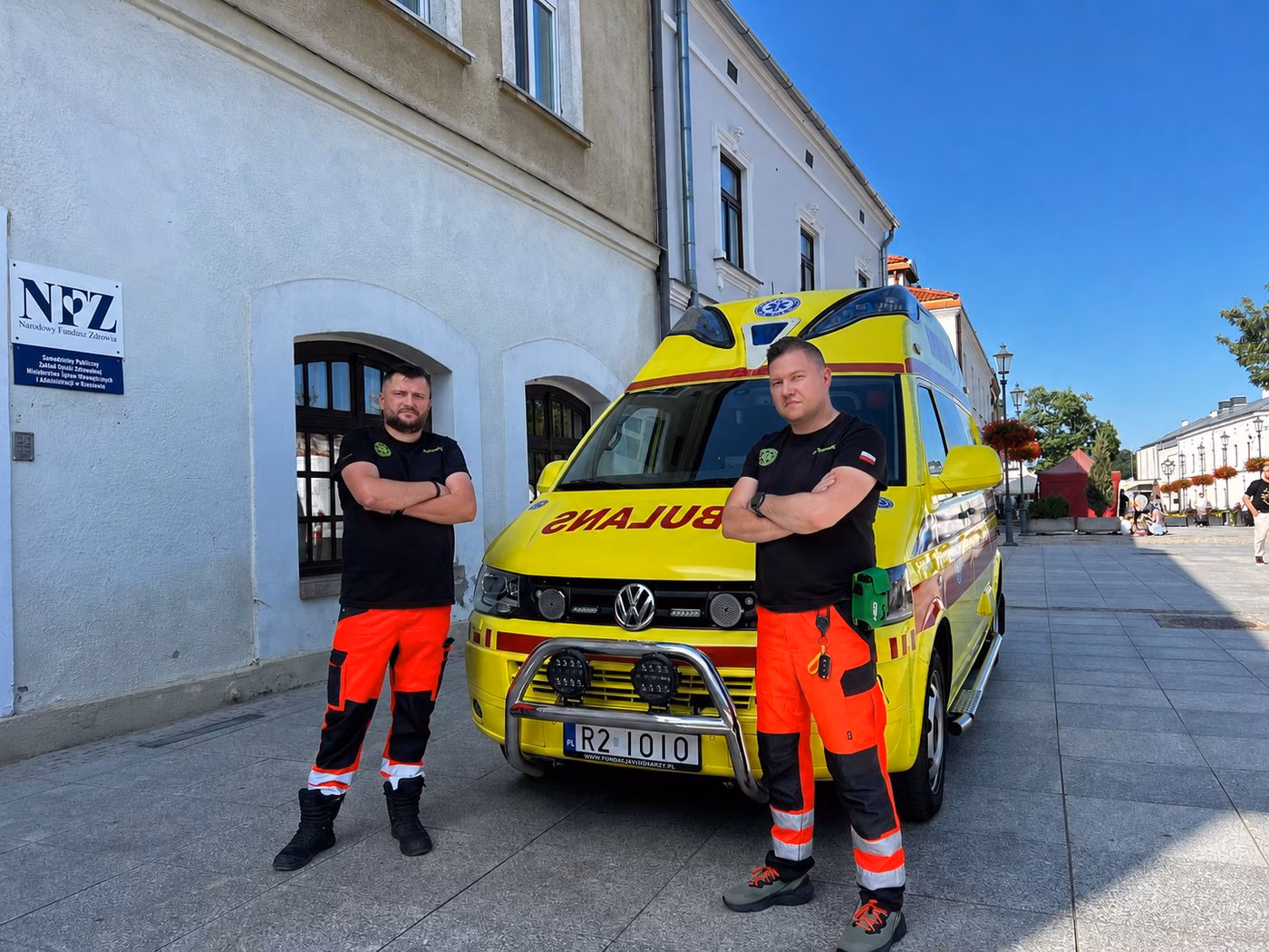 Ambulans transportowy Fundacji Visionary — Podkarpacie