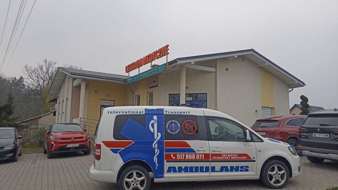 Ambulans transportowy Fundacji Visionary — Kraków